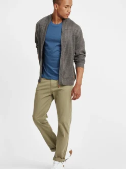 BLEND Herren Strickjacke - BHOteros in grau