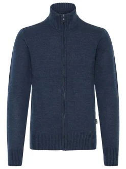 BLEND Herren Strickjacke - BHRycel in blau