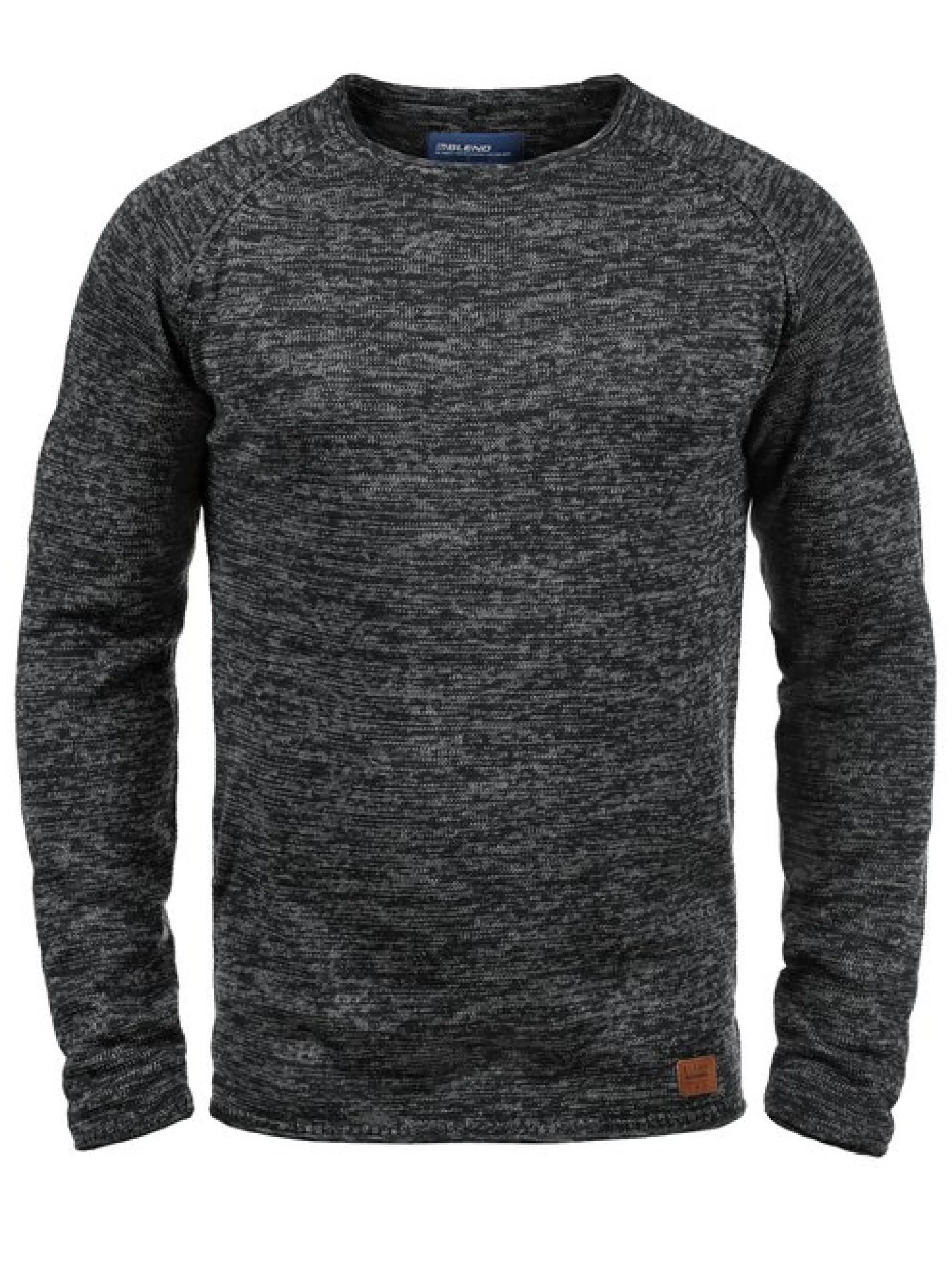 BLEND Herren Strickpullover - BHDan in schwarz
