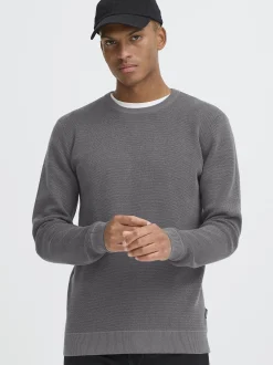 BLEND Herren Strickpullover - BHBaal in grau