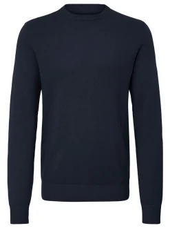 BLEND Herren Strickpullover - BHBartel in blau