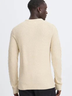 BLEND Herren Strickpullover - BHBasim in beige