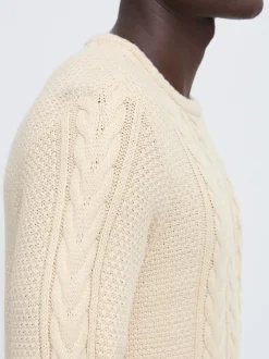 BLEND Herren Strickpullover - BHBasim in beige