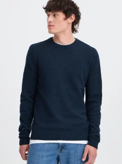 BLEND Herren Strickpullover - BHBranko in indigo