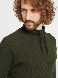 BLEND Herren Strickpullover - BHComulco in grün