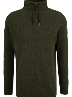 BLEND Herren Strickpullover - BHComulco in grün