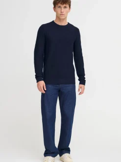 BLEND Herren Strickpullover - BHDana in blau