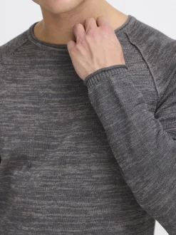 BLEND Herren Strickpullover - BHDan in blau