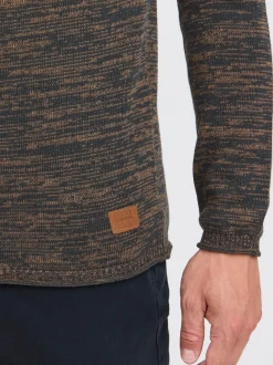 BLEND Herren Strickpullover - BHDan in braun
