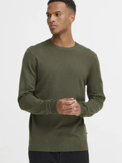 BLEND Herren Strickpullover - BHDan in grün