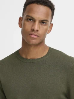 BLEND Herren Strickpullover - BHDan in grün