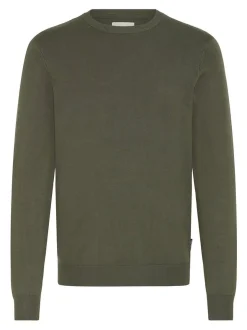 BLEND Herren Strickpullover - BHDan in grün