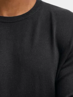 BLEND Herren Strickpullover - BHDan in schwarz