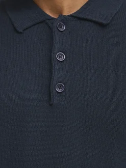 BLEND Herren Strickpullover - BHDeno in blau
