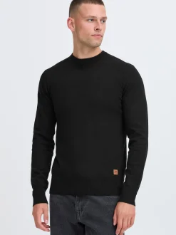 BLEND Herren Strickpullover - BHFinn in schwarz