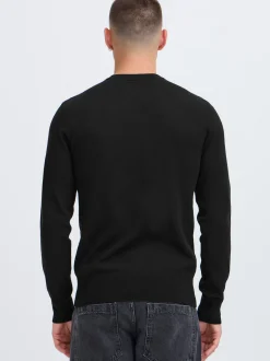 BLEND Herren Strickpullover - BHFinn in schwarz