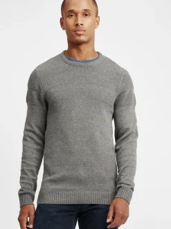 BLEND Herren Strickpullover - BHGastamo in grau