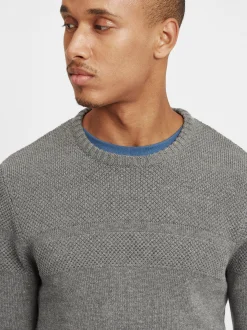 BLEND Herren Strickpullover - BHGastamo in grau