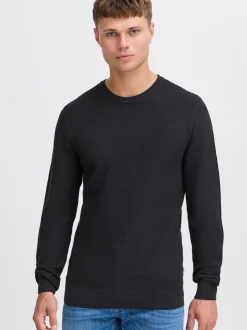 BLEND Herren Strickpullover - BHGoar in schwarz