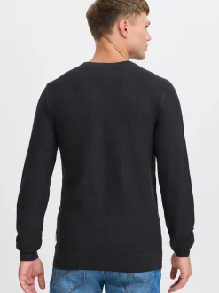 BLEND Herren Strickpullover - BHGoar in schwarz