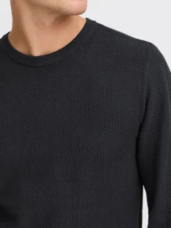 BLEND Herren Strickpullover - BHGoar in schwarz