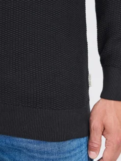 BLEND Herren Strickpullover - BHGoar in schwarz