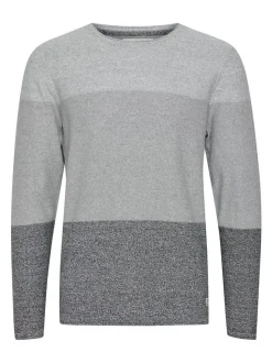 BLEND Herren Strickpullover - BHHans in schwarz