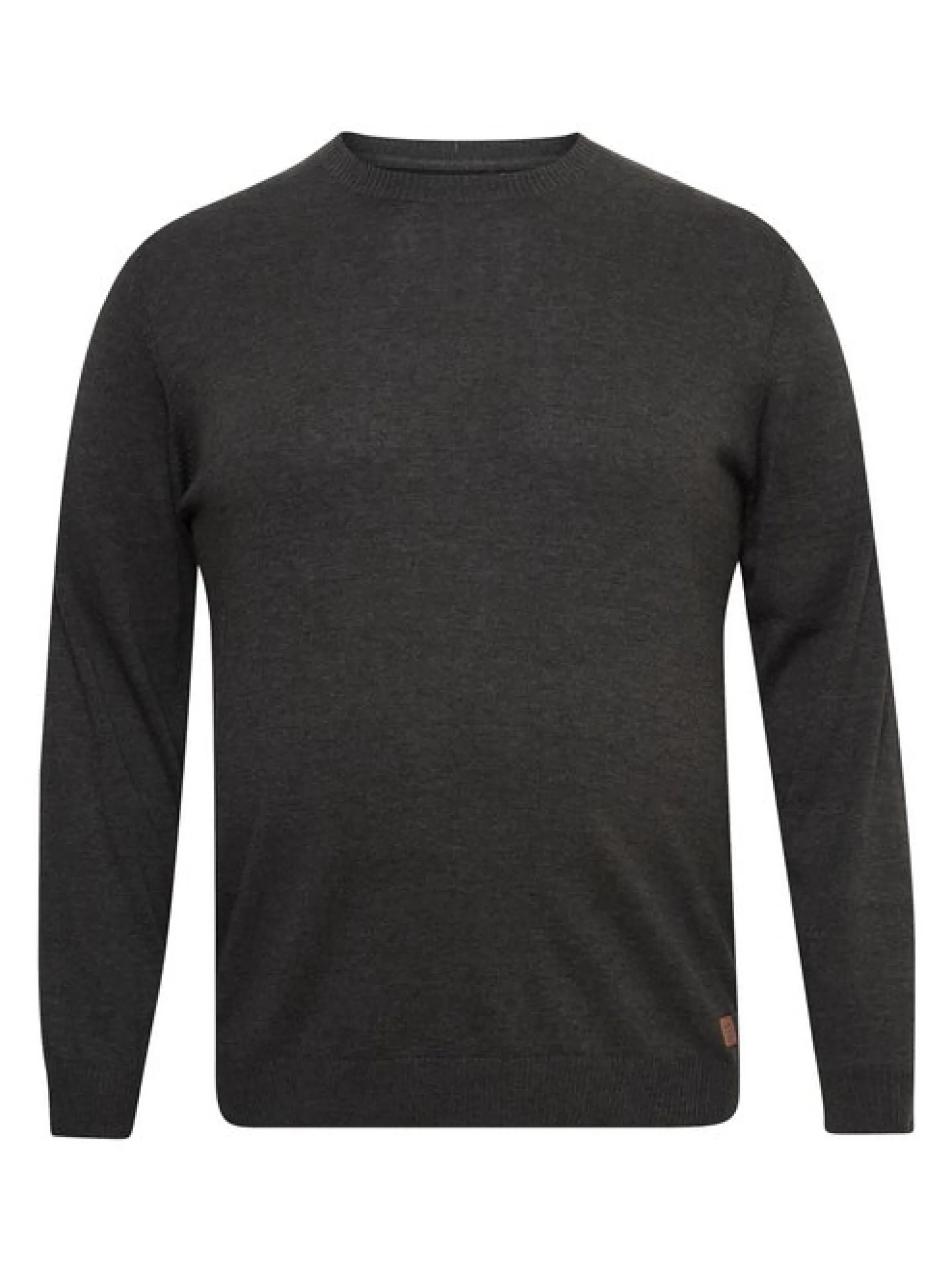 BLEND Herren Strickpullover - BHLars Big & Tall in anthrazit