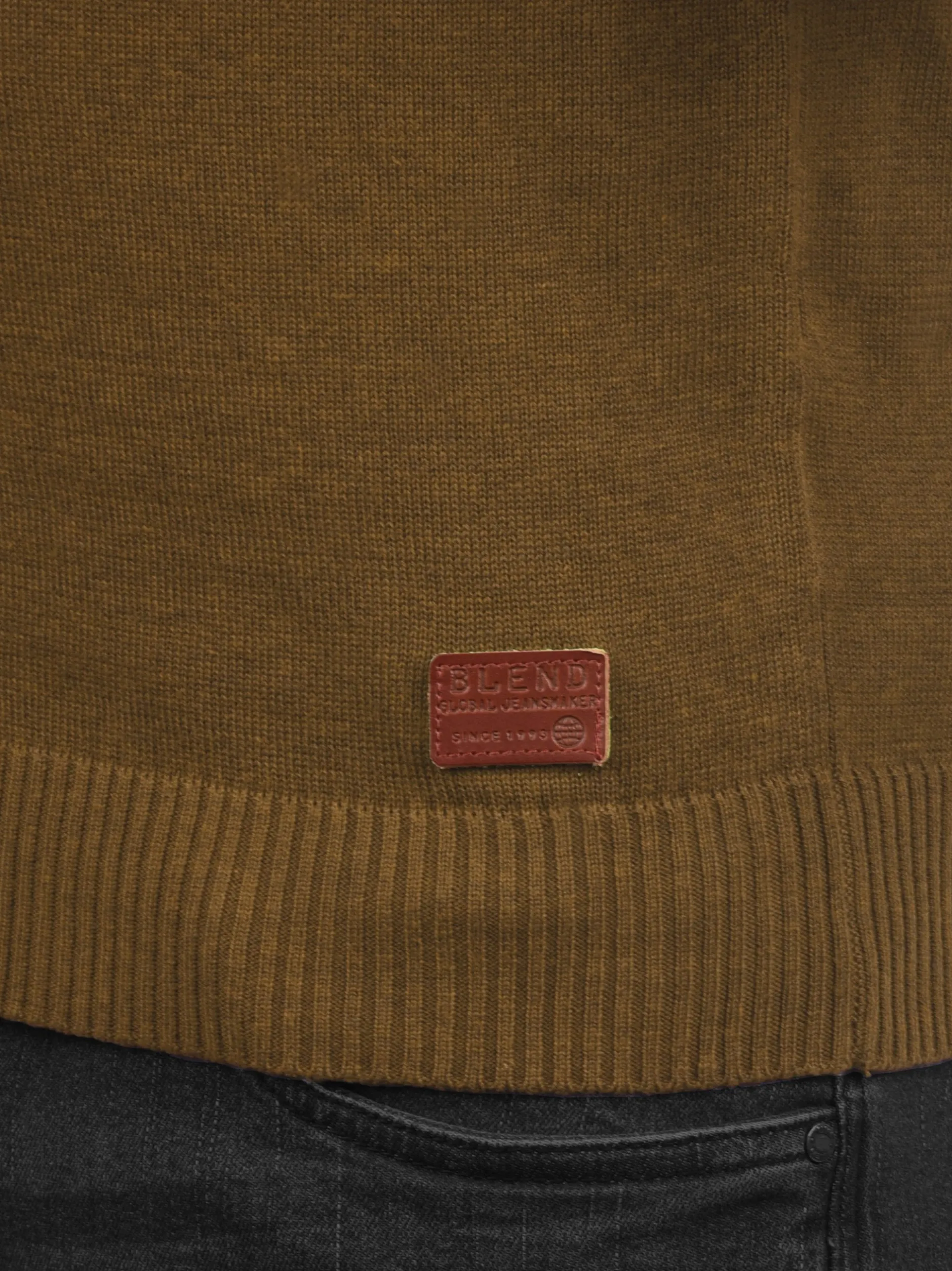 BLEND Herren Strickpullover - BHLars in beige