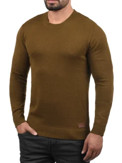 BLEND Herren Strickpullover - BHLars in beige