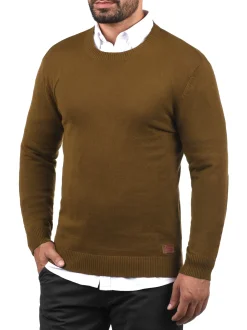 BLEND Herren Strickpullover - BHLars in beige