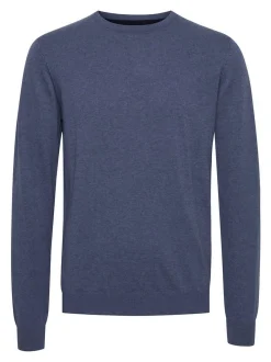 BLEND Herren Strickpullover - BHNolen in blau