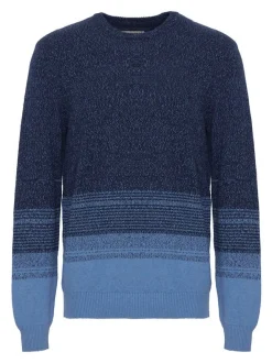 BLEND Herren Strickpullover - BHPullover in blau