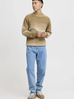 BLEND Herren Strickpullover - BHPullover in braun