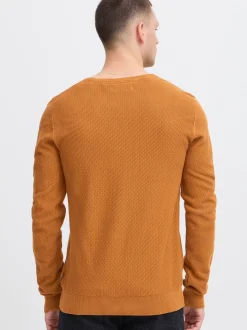 BLEND Herren Strickpullover - BHPullover in braun
