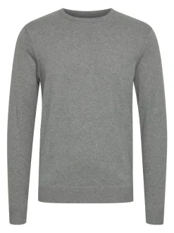 BLEND Herren Strickpullover - BHPullover in grau
