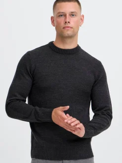 BLEND Herren Strickpullover - BHRyke in schwarz