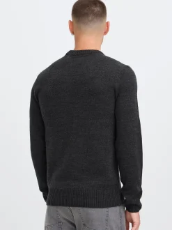 BLEND Herren Strickpullover - BHRyke in schwarz