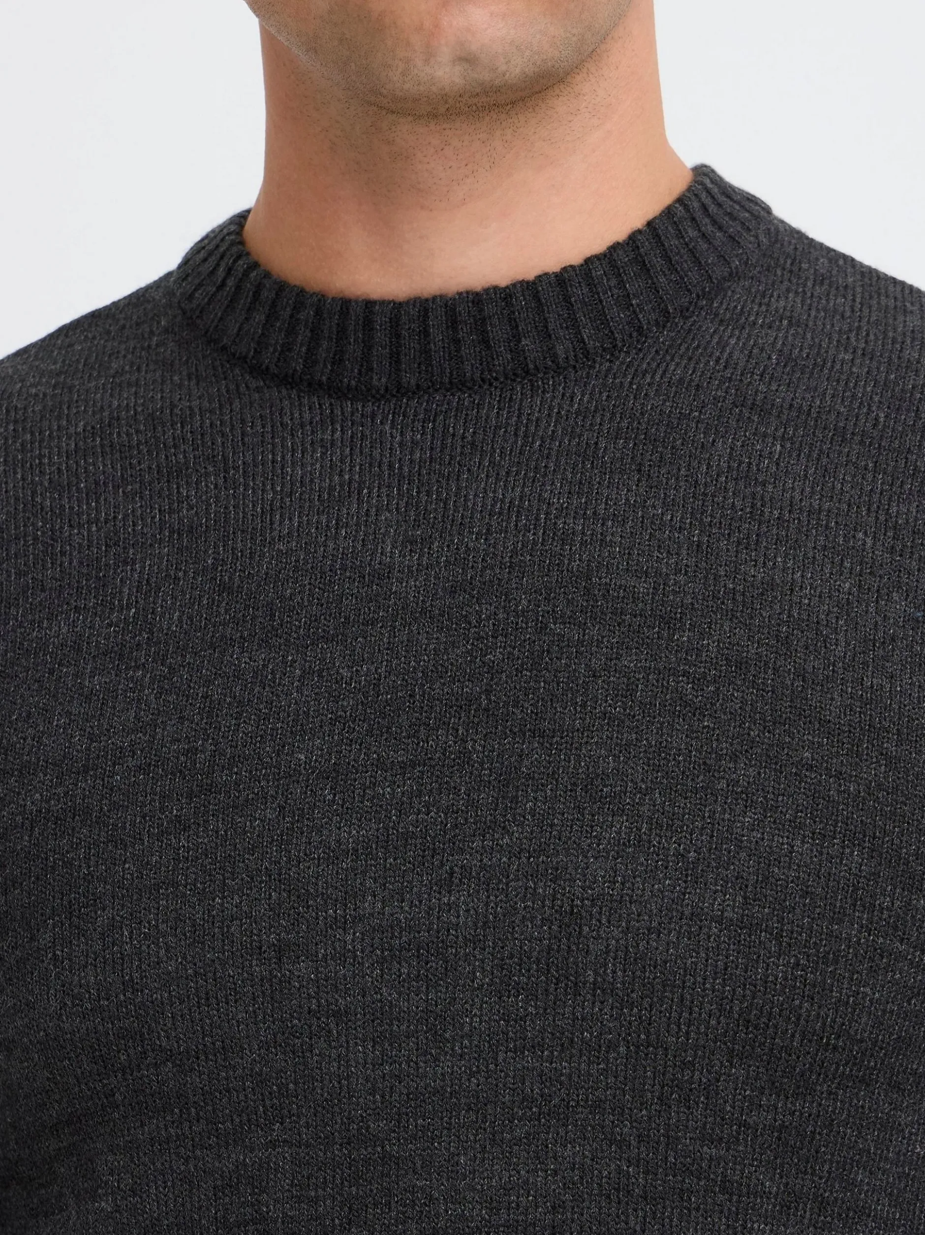 BLEND Herren Strickpullover - BHRyke in schwarz