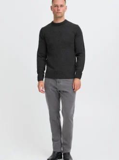 BLEND Herren Strickpullover - BHRyke in schwarz