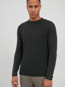 BLEND Herren Strickpullover - BHTaavi in grau