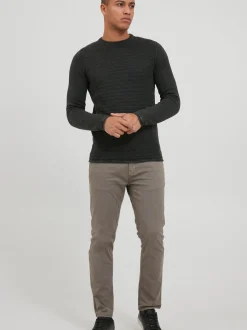 BLEND Herren Strickpullover - BHTaavi in grau