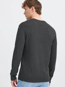 BLEND Herren Strickpullover - BHWeba in anthrazit