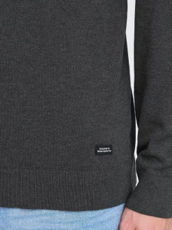 BLEND Herren Strickpullover - BHWeba in anthrazit