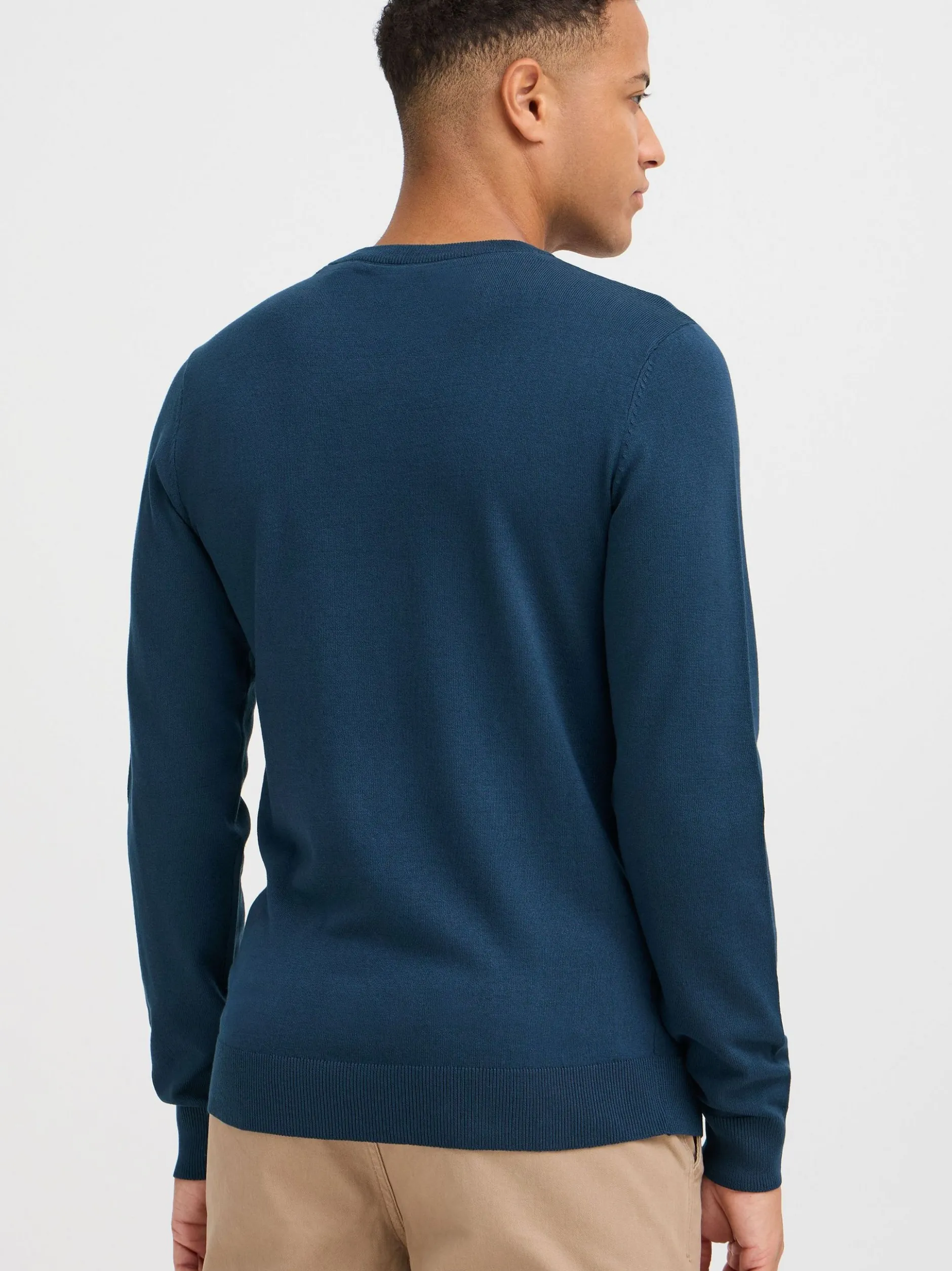 BLEND Herren Strickpullover - BHWeber in blau