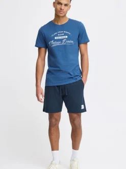 BLEND Herren Sweatshorts - BHHarden in blau