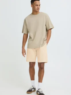 BLEND Herren Sweatshorts - BHKarlos in beige