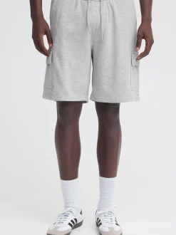 BLEND Herren Sweatshorts - BHKarlos Sweat Cargo in grau