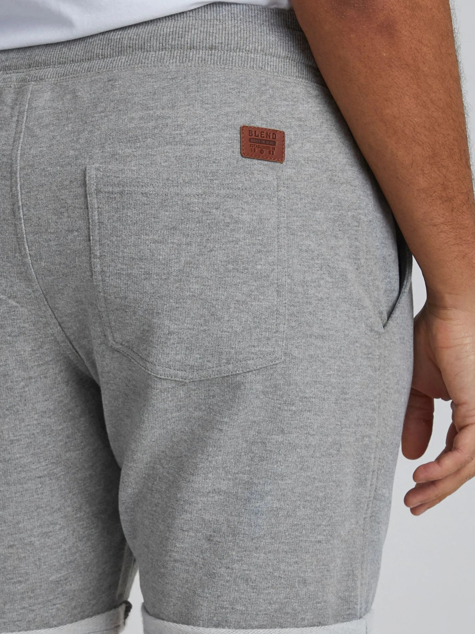 BLEND Herren Sweatshorts - BHTimo in grau
