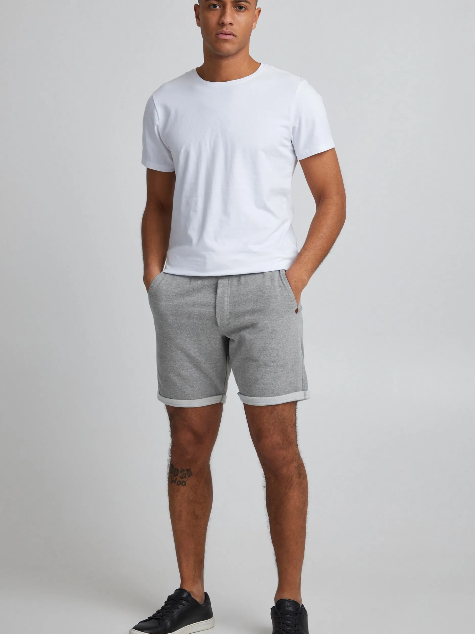 BLEND Herren Sweatshorts - BHTimo in grau